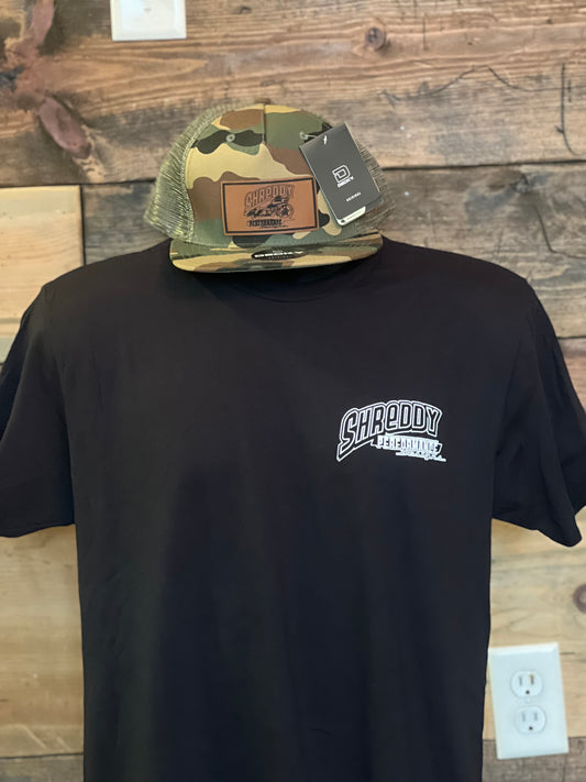 Camo Trucker & Leather Patch